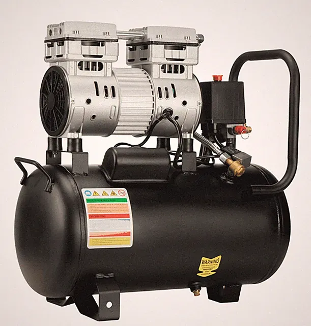 6.3 Gallon Oil Free Air Compressor 1.2HP Max. 116 PSI Pressure 70 dB Ultra Quiet